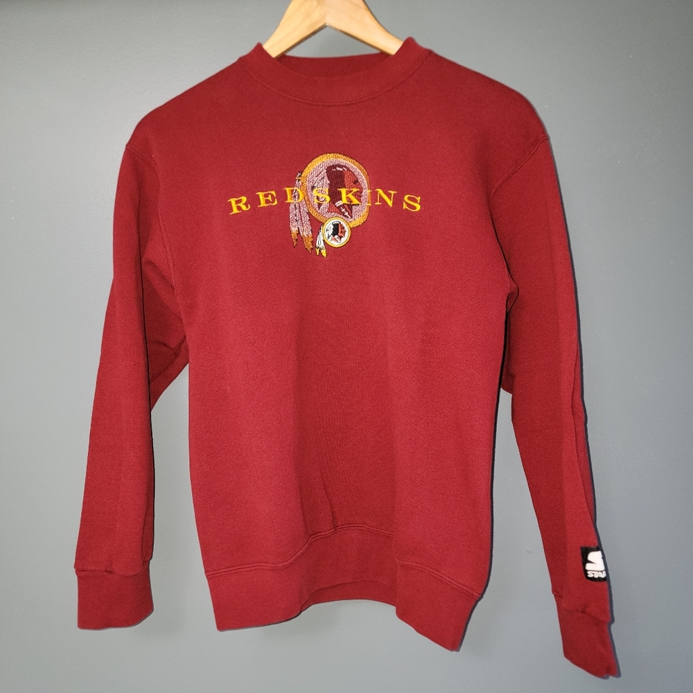 Vintage Starter Washington Redskins sweatshirt NFL 90s commanders collector red
